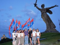 Волгоградские профсоюзы почтили начало Великой Отечественной войны заплывом