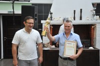 победитель "Профсоюзного Оскара" -Межрегиональный профсоюз работников ОАО" Кировский завод"(Санкт-Петербург) пред.профсоюза Сергей Пантелеев