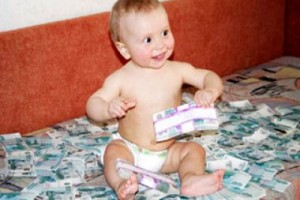 С 1 января 2012 года в России проиндексирован ряд пособий на детей