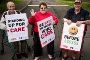 Работники новозеландских домов престарелых готовятся к акции протеста