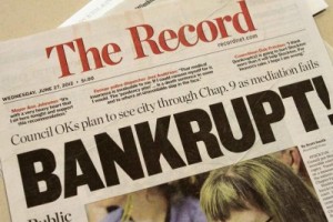 Калифорнийский город назвал себя банкротом