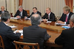 Состоялась встреча Владимира Путина с лидерами профсоюзов России и стран АТЭС