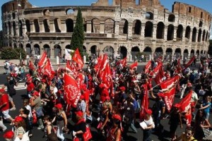 Забастовка транспортников в Италии набирает обороты