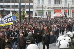 Суточная всеобщая забастовка в Греции парализовала жизнь страны