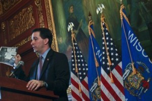 Губернатор Висконсина обещает демократам начать сокращать госслужащих