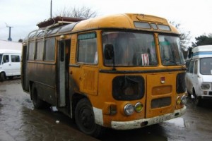 Водители города Рустави вышли на забастовку