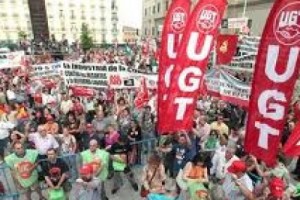 Очередные акции протеста транспортников проходят в Мадриде