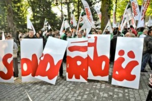 Шахтерский бунт работников компании «KGHM - Польская медь»