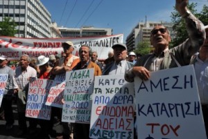 Греция ушла на забастовку