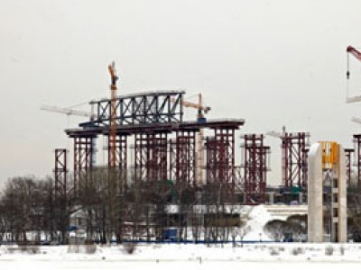 В Петербурге бастуют строители нового стадиона