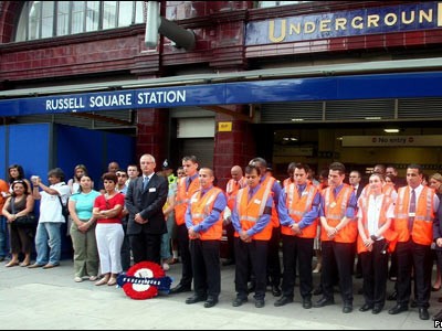 Забастовка в лондонском метро назначена на завтра