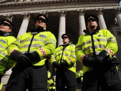 В Сербии бастуют полицейские