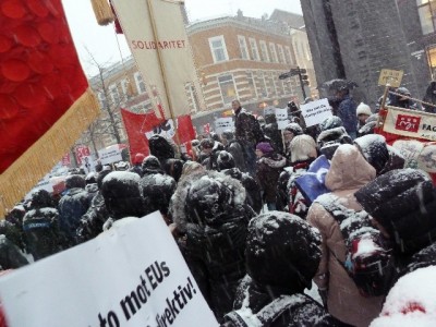 В Норвегии прошли акции протеста против заемного труда