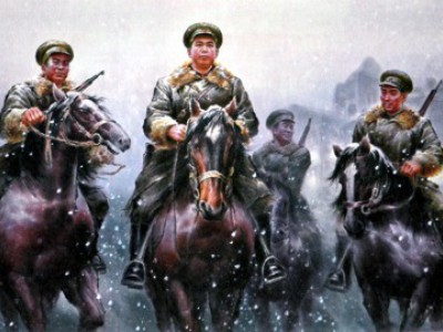 Чучхейский соцреализм: в Москве проходит уникальная выставка картин из Северной Кореи