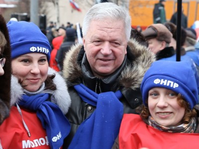 Профсоюзная молодежь покорила Лужники