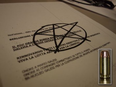 Пуля для итальянского профсоюза