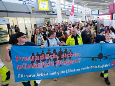 В Германии пройдет серия общенациональных предупредительных забастовок