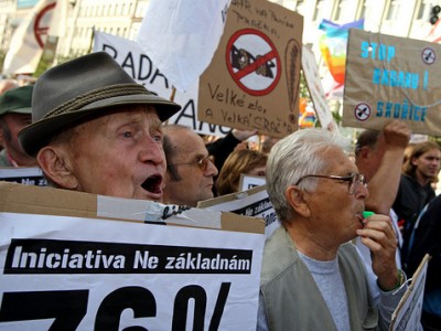 Чехи подумывают о свержении власти