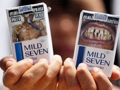 Картинки на пачках сигарет ведут к неврозам курильщиков