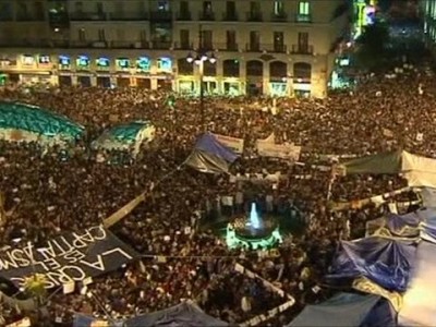 Запретный протест в Испании прошел тихо, но убедительно