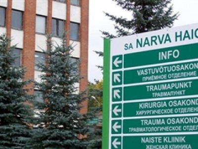 Эстонские медики из Нарвы временно возобновили прием, но готовы вернуться к забастовке уже завтра