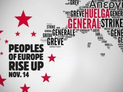В странах Евросоюза проходит общеевропейская забастовка