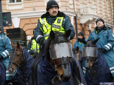 В Вильнюсе прошел митинг профсоюзов