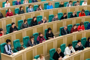 Труженики села пришли в сенат