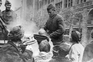 Советский солдат в Германии