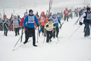 18 тысяч человек участвовали в «Московской лыжне - 2018»