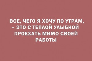 Радость от работы