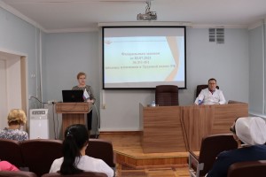 Вопросы охраны труда обсудили профактивисты Курской областной клинической больницы