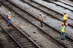 По желдороге с демократами