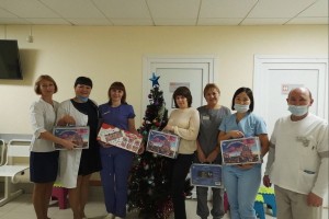 Профорганизация Большечерниговская ЦРБ приняла участие в региональной "Ёлке желаний"