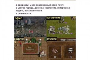 Вакансия и реальность