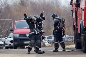 На Сыктывкарском ЛПК выявили лучшее звено газодымозащитников