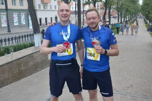 Активисты профкома "КАМА" участвовали в самом масштабном забеге страны