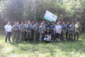 Профорганизации "Ураласбеста" и "УралАТИ" сразились в пейнтбольном поединке