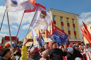 В профсоюзных первомайских мероприятиях участвовало более 14 млн человек