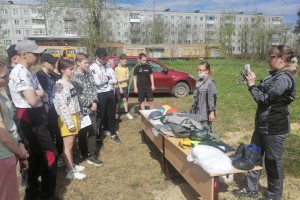 Игра "Зарница" в поселке Жешарт: увлекательное знакомство с правилами безопасности