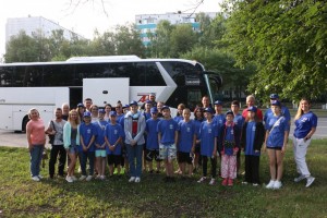 Состоялась первая отправка детей камазовцев в детский лагерь на Черноморском побережье