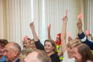 Профорганизация ОАО «Сыктывкар Тиссью Груп» провела отчетно-выборную конференцию