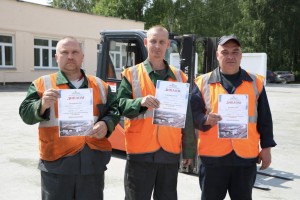 В ПАО "Ураласбест" выбрали лучшего водителя погрузчика