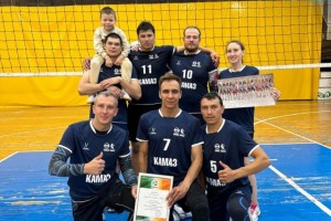 Камазовцы приняли участие в турнире на кубок президента Федерации волейбола РТ