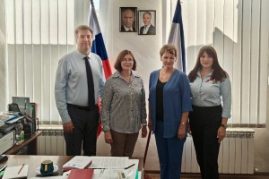 Херсонскую область с рабочим визитом посетил секретарь ФНПР Дмитрий Чуйков