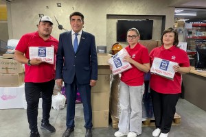 Профсоюзная организация КАМАЗА собрала для жителей Курской области гуманитарную помощь