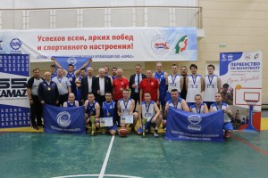 Команда ООО «ЧЕЛНЫВОДОКАНАЛ» - чемпион первенства ПАО «КАМАЗ» по баскетболу памяти Сергея Корсакова