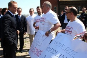 Протесты польских профсоюзов