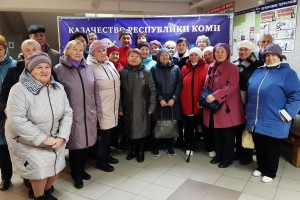 Казачий колорит в подарок ветеранам Жешартского ФК