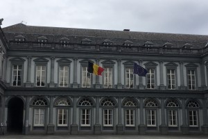 В Брюсселе прошла масштабная акция протеста против «атаки на пенсии»